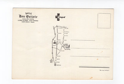 Ansichtskarte Lloret de Mar / Hotel Don Quijote / Costa Brava / Spanien