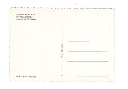 Ansichtskarte Venezia Venedig / Basilica S. Marco / Italien / N1-59