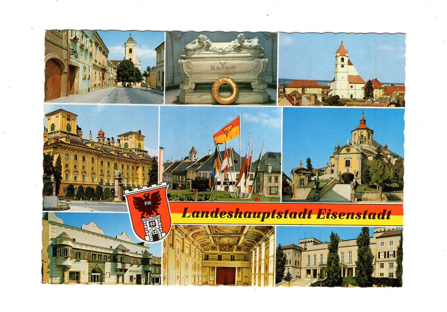 Ansichtskarte Eisenstadt / Burgenland / Österreich