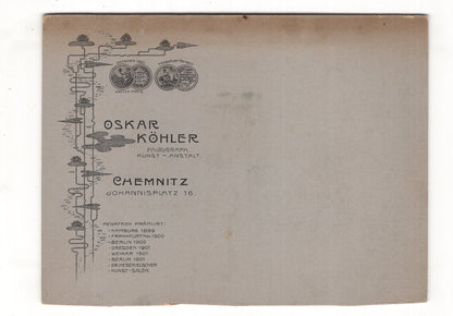 Fotografie Feines Paar - Chemnitz 1900er