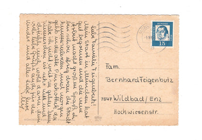 Ansichtskarte München / Rathaus und Frauenkirche / G1-52