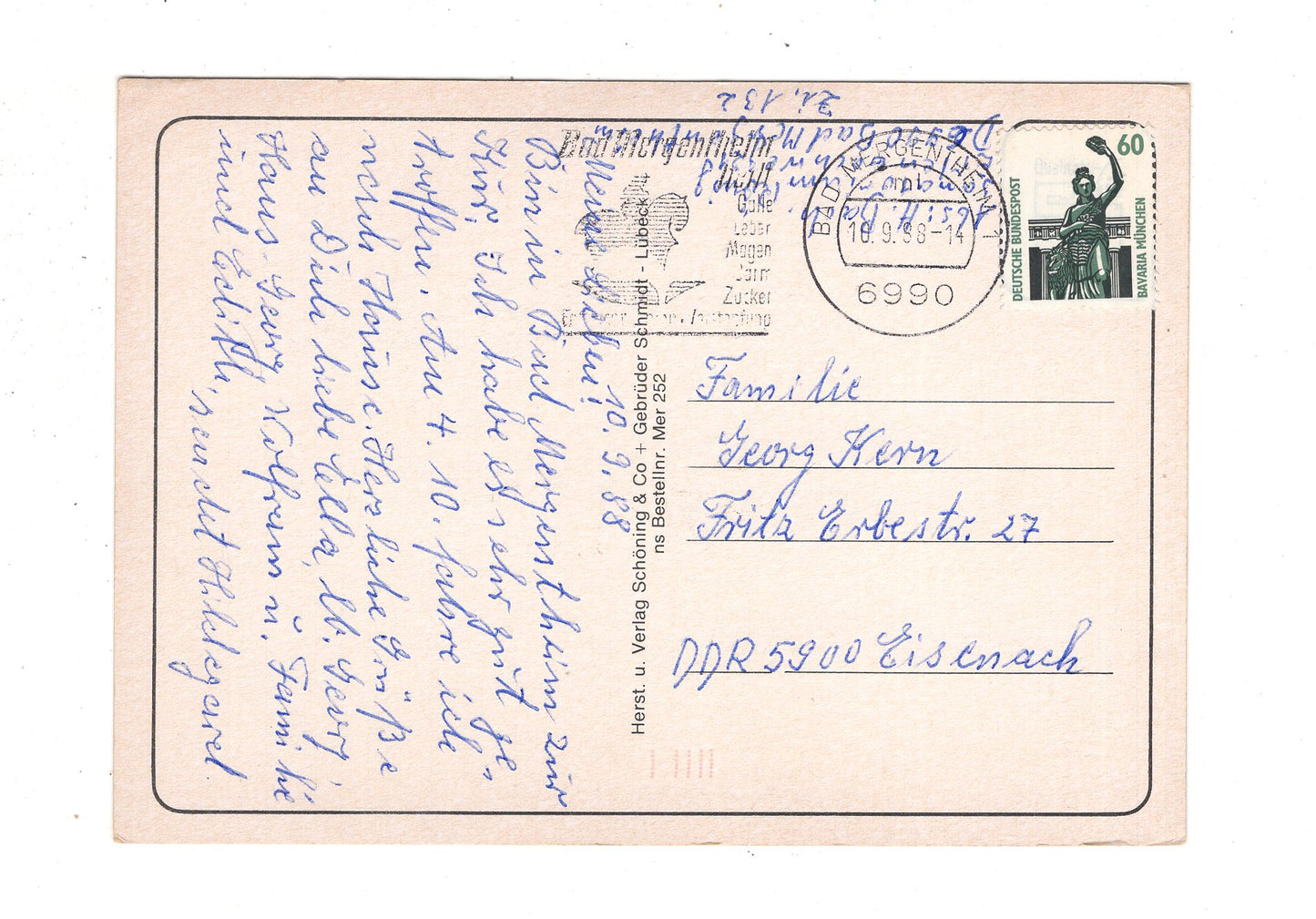 Ansichtskarte Bad Mergentheim / J1-60