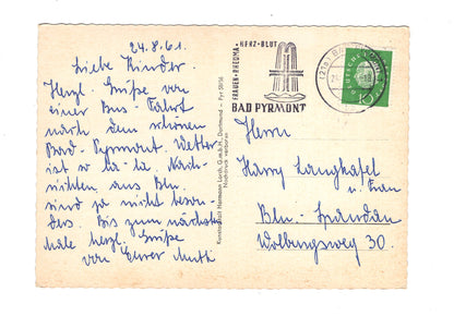 Ansichtskarte Bad Pyrmont