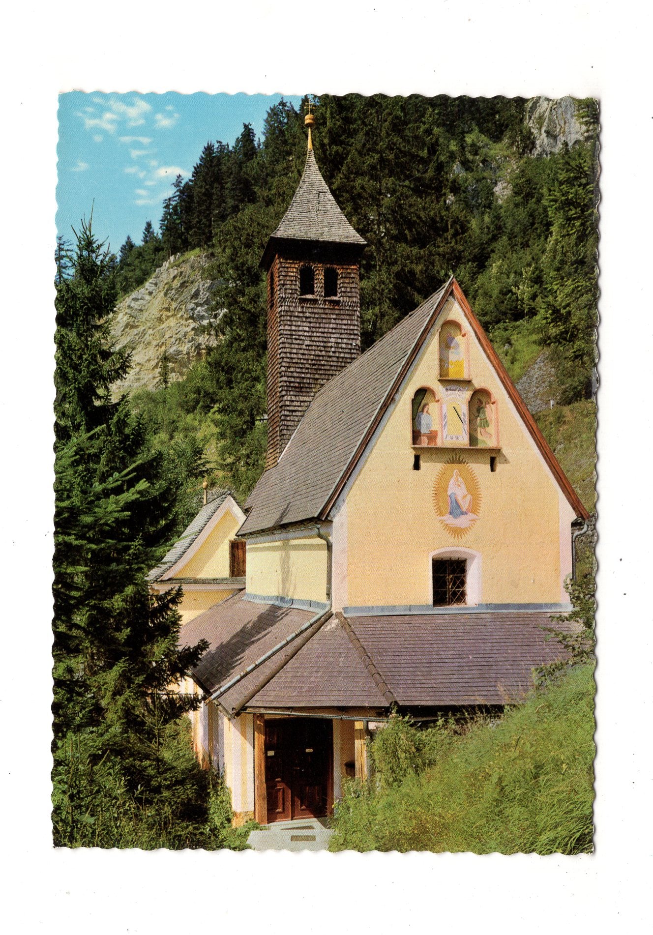 Ansichtskarte Wallfahrt Klobenstein bei Kössen / Tirol / Österreich