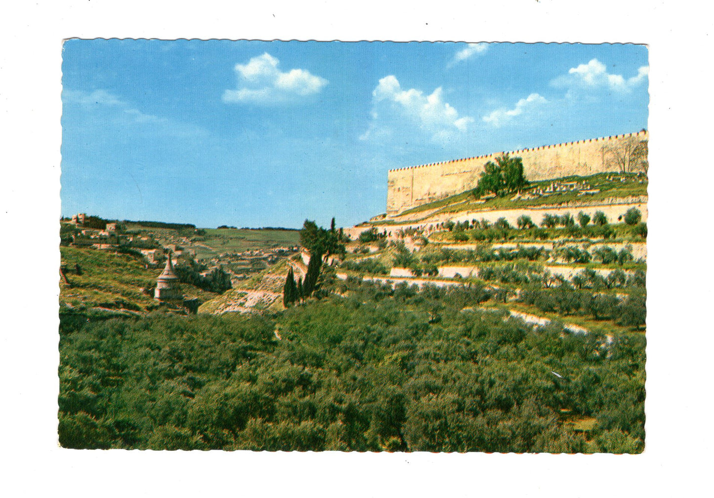 Ansichtskarte Valley of Jehoshaphat / Jerusalem / Israel