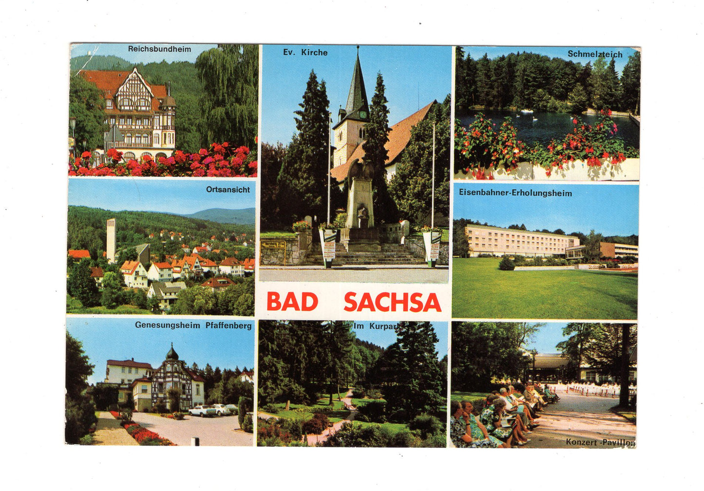Ansichtskarte Bad Sachsa / Südharz