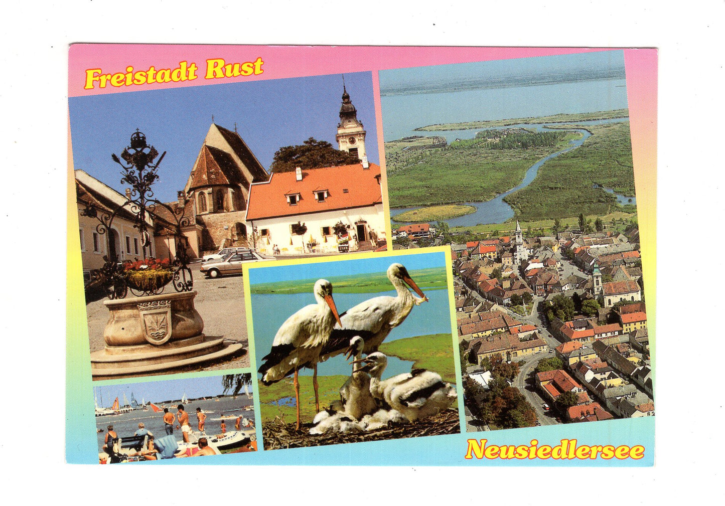 Ansichtskarte Freistadt Rust / Neusiedler See / Burgenland / Österreich