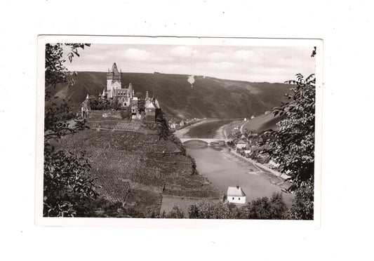 Ansichtskarte Cochem an der Mosel / Burg und Neue Brücke / M1-57
