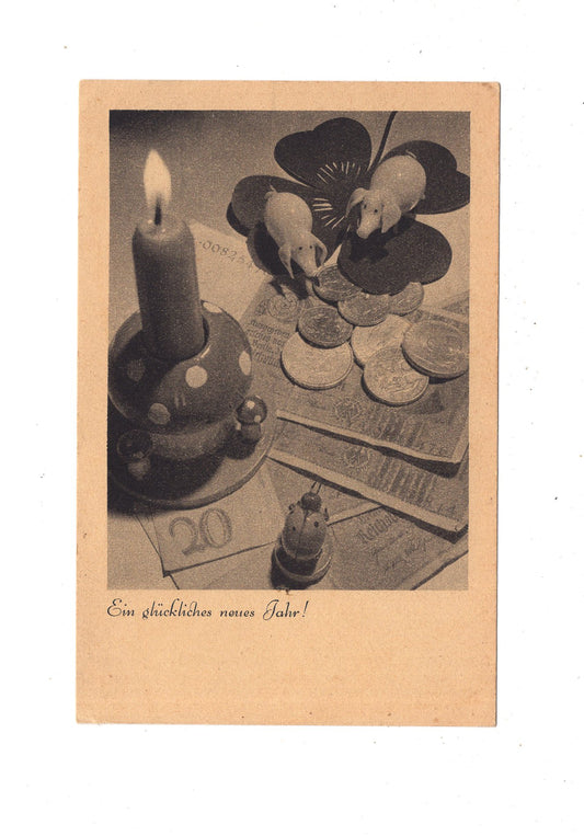 Ansichtskarte Feiertage / Frohes neues Jahr / L1-51