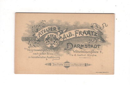 Fotografie Feine Herren - Darmstadt um 1900