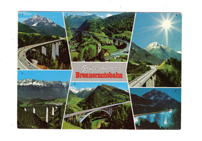 Ansichtskarte Brennerautobahn / Österreich