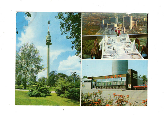 Ansichtskarte Wien / Donauturm / Österreich