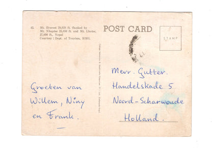 Ansichtskarte Mount Everest / Nepal