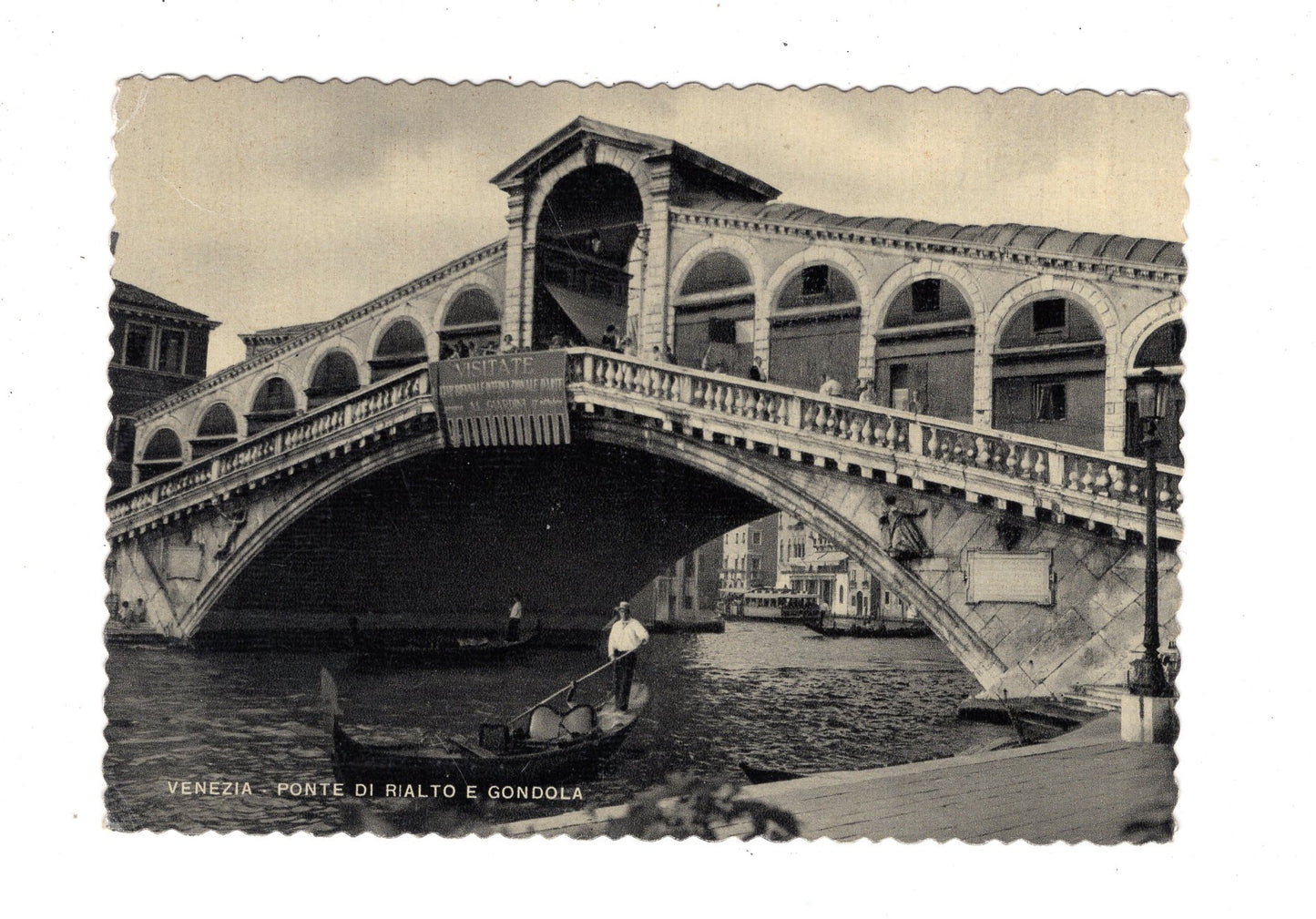 Ansichtskarte Venezia Venedig / Ponte di Rialto / Italien / N1-59
