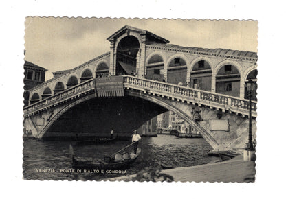 Ansichtskarte Venezia Venedig / Ponte di Rialto / Italien / N1-59