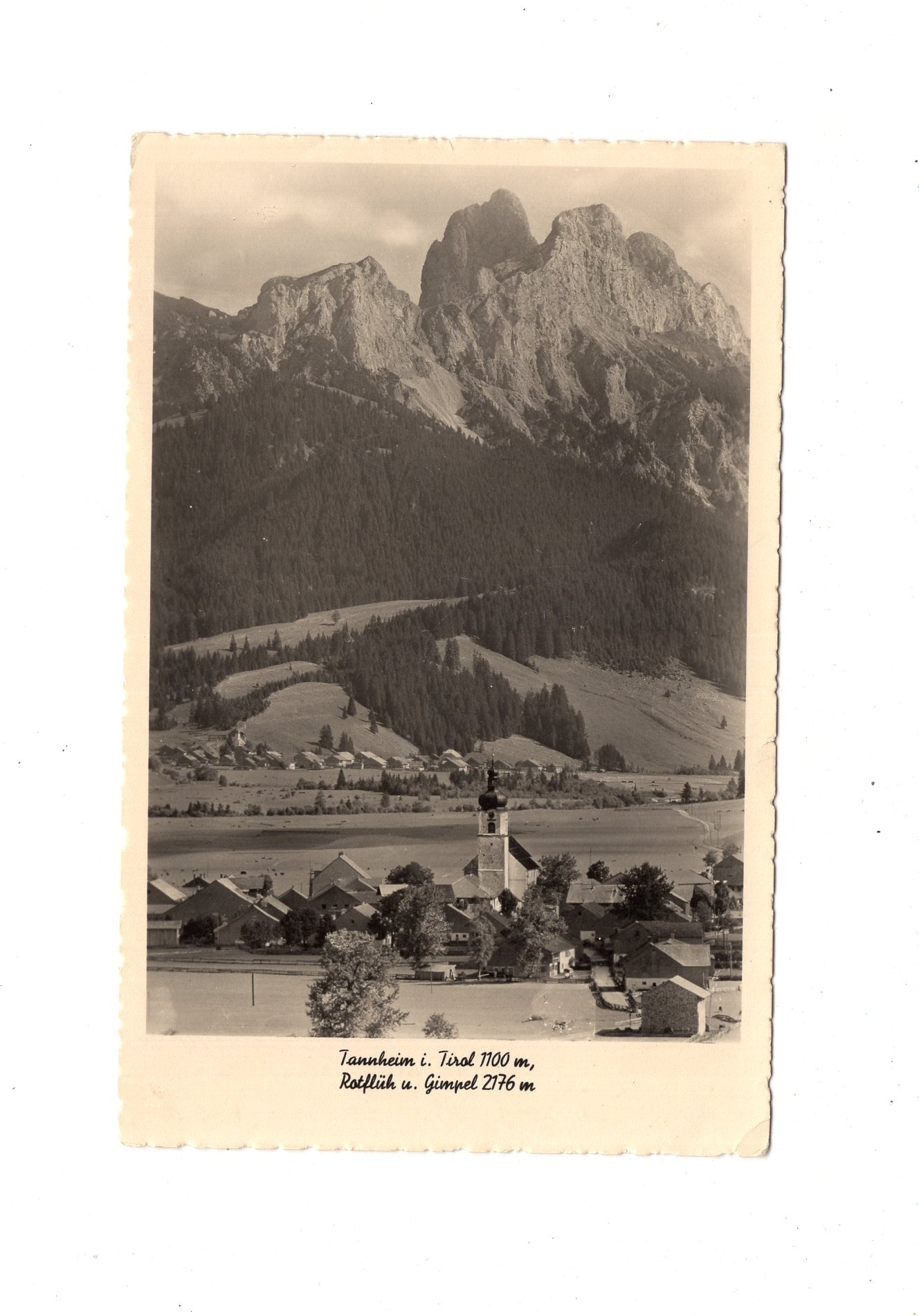 Ansichtskarte Tannheim / Tirol / Österreich