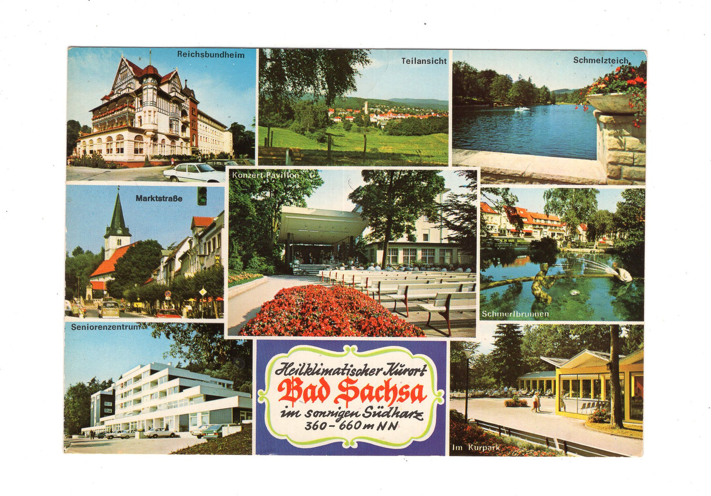 Ansichtskarte Bad Sachsa / Südharz