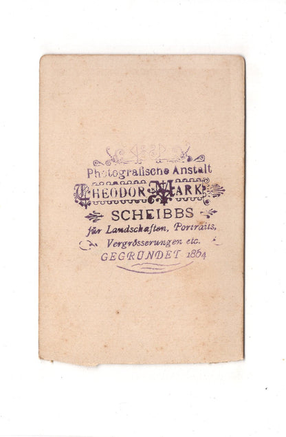 Fotografie Damenportrait - Scheibbs um 1890 / CDV C1-16