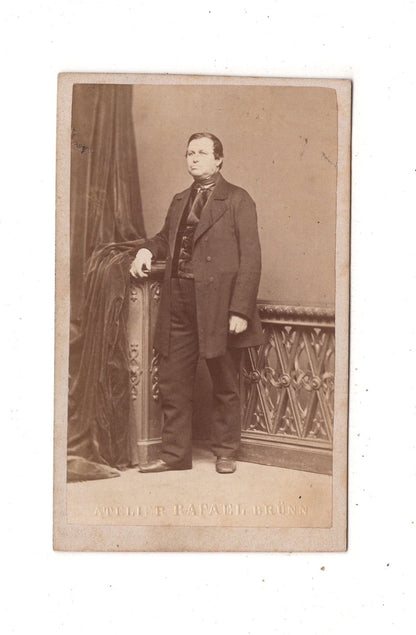 Fotografie Feiner Herr - Brünn 1860er
