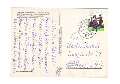 Ansichtskarte Friedenfels / Südliches Fichtelgebirge