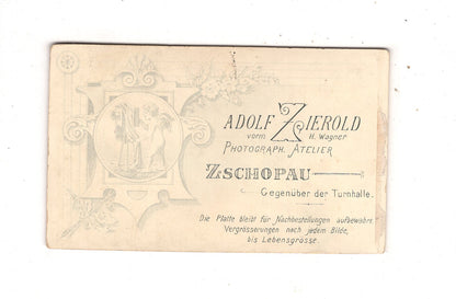 Fotografie Feiner Herr - Zschopau 1890er