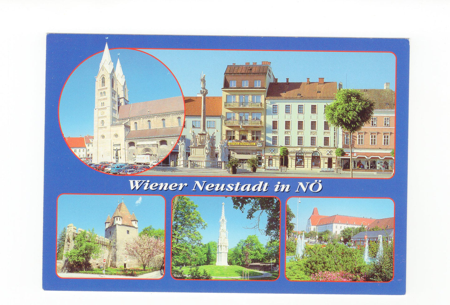 Ansichtskarte Wiener Neustadt in Niederösterreich / Österreich