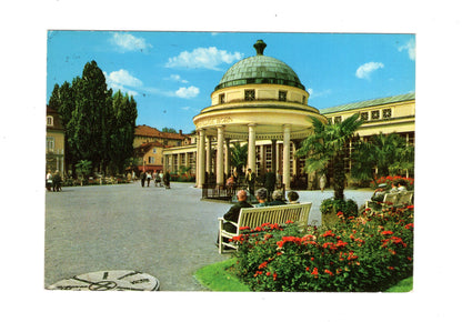 Ansichtskarte Bad Pyrmont / Brunnenplatz