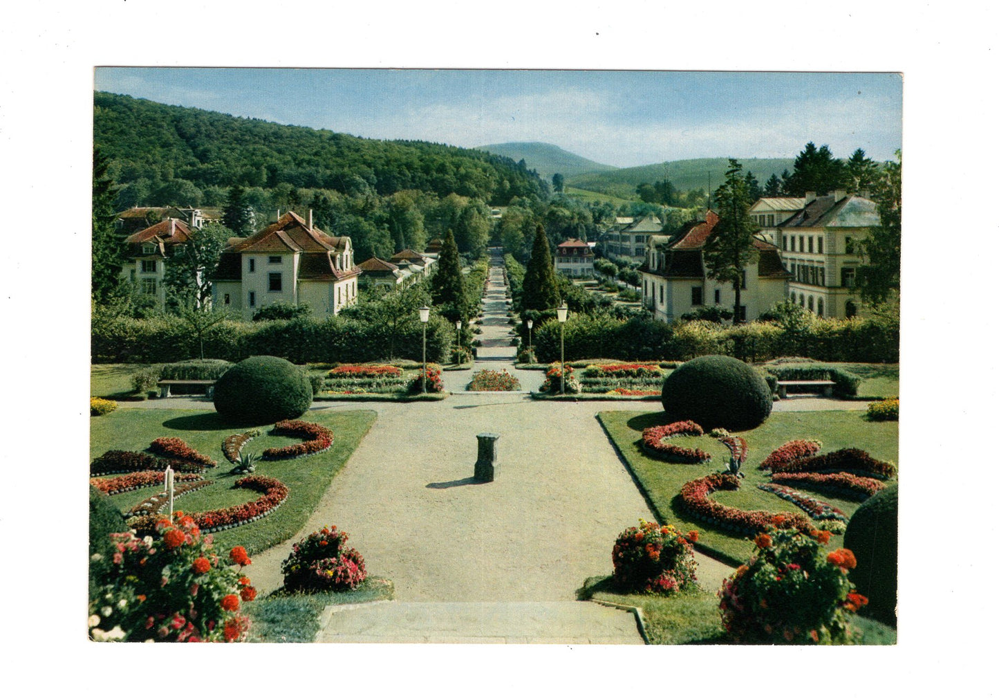 Ansichtskarte Bad Brückenau / Blick vom Fürstenhof