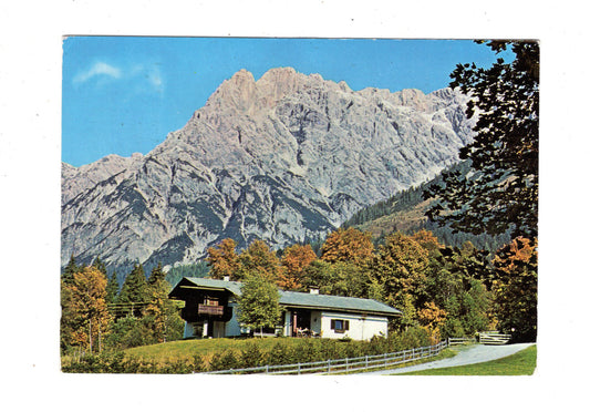 Ansichtskarte Motiv aus Hinterthal bei Maria Alm / Österreich