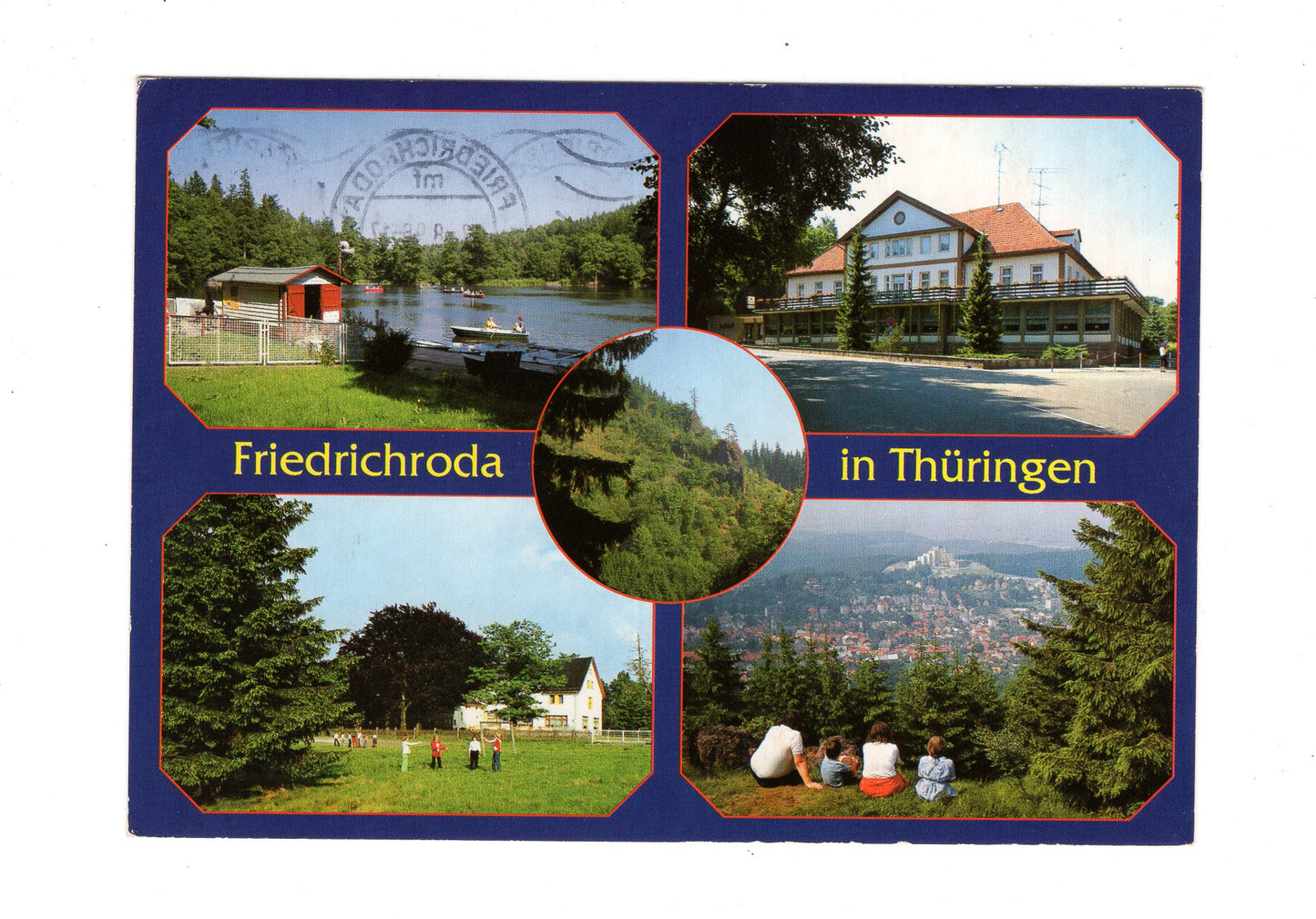 Ansichtskarte Friedrichroda in Thüringen