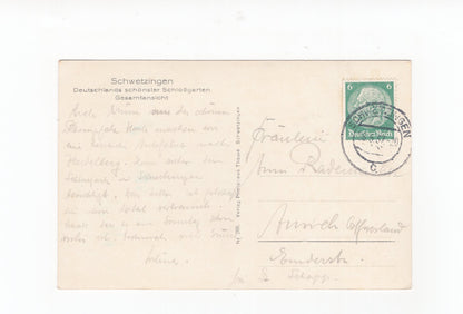 Ansichtskarte Schwetzingen / Schlossgarten