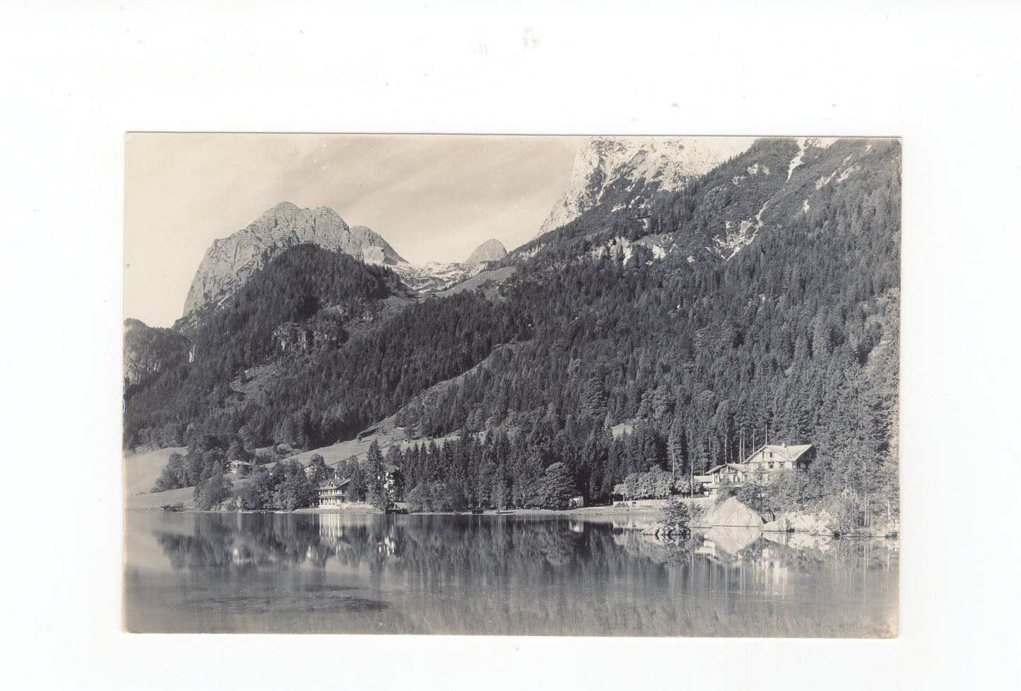 Ansichtskarte Hintersee mit Reiteralp