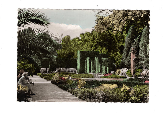 Ansichtskarte Bad Pyrmont / Kurpark / Palmengarten