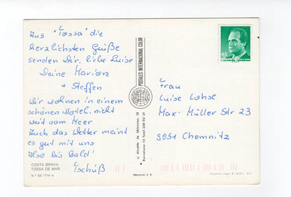 Ansichtskarte Tossa de Mar / Costa Brava / Spanien