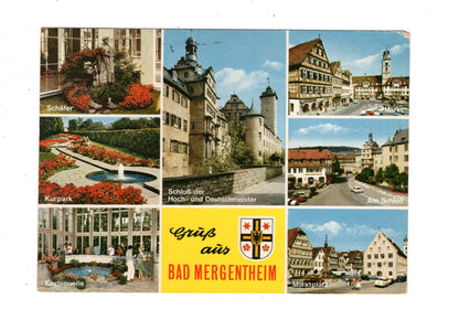 Ansichtskarte Bad Mergentheim / Marktplatz +++ / J1-60