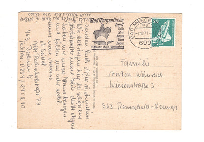 Ansichtskarte Bad Mergentheim / Marktplatz +++ / J1-60