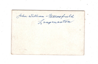 Fotografie Mann mit kleinem Jungen auf einem Pferd - Long Marton 1870er