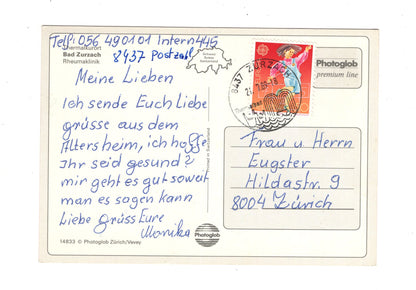 Ansichtskarte Bad Zurzach / Rheumaklinik