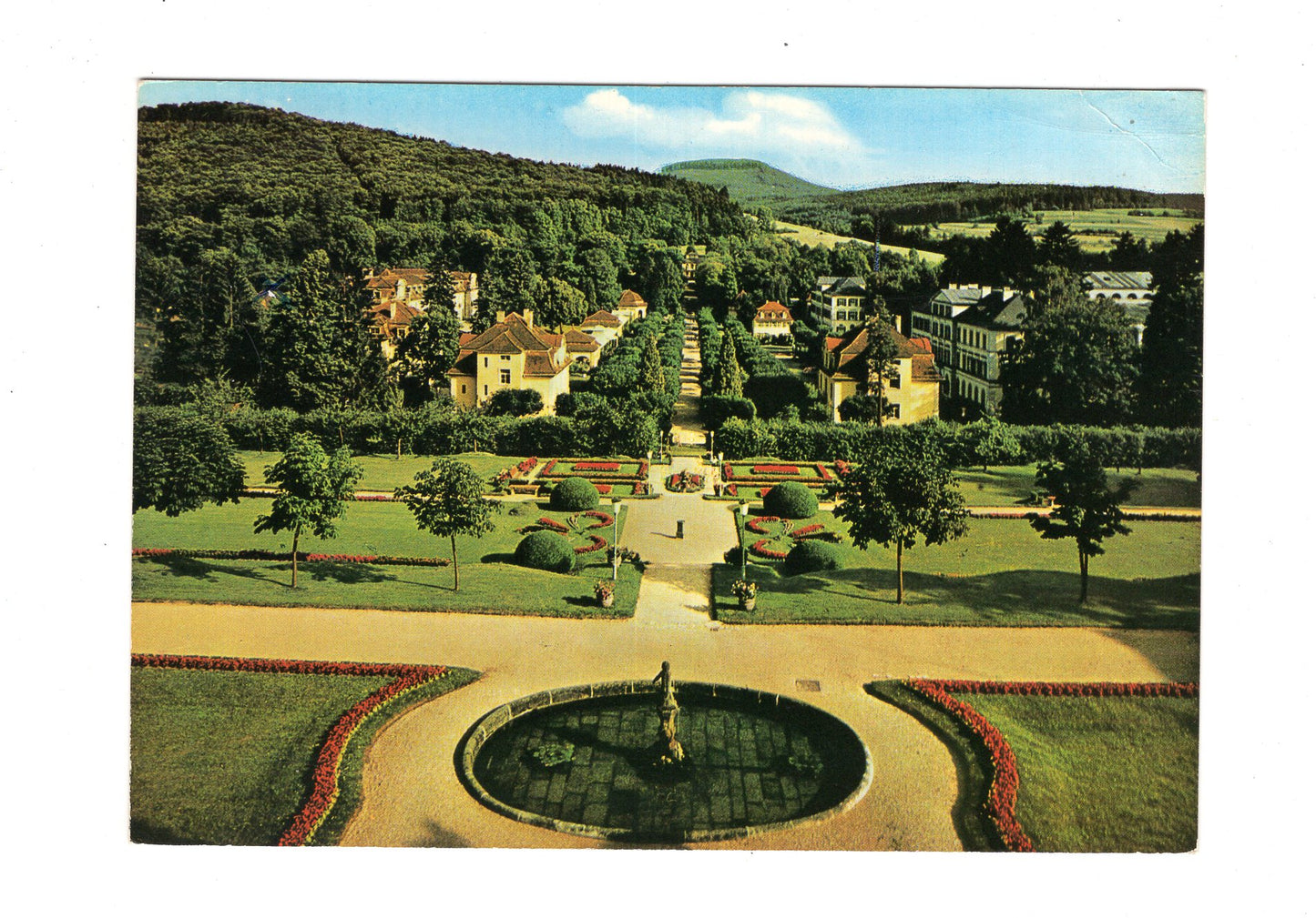 Ansichtskarte Bad Brückenau / Blick vom Fürstenhof