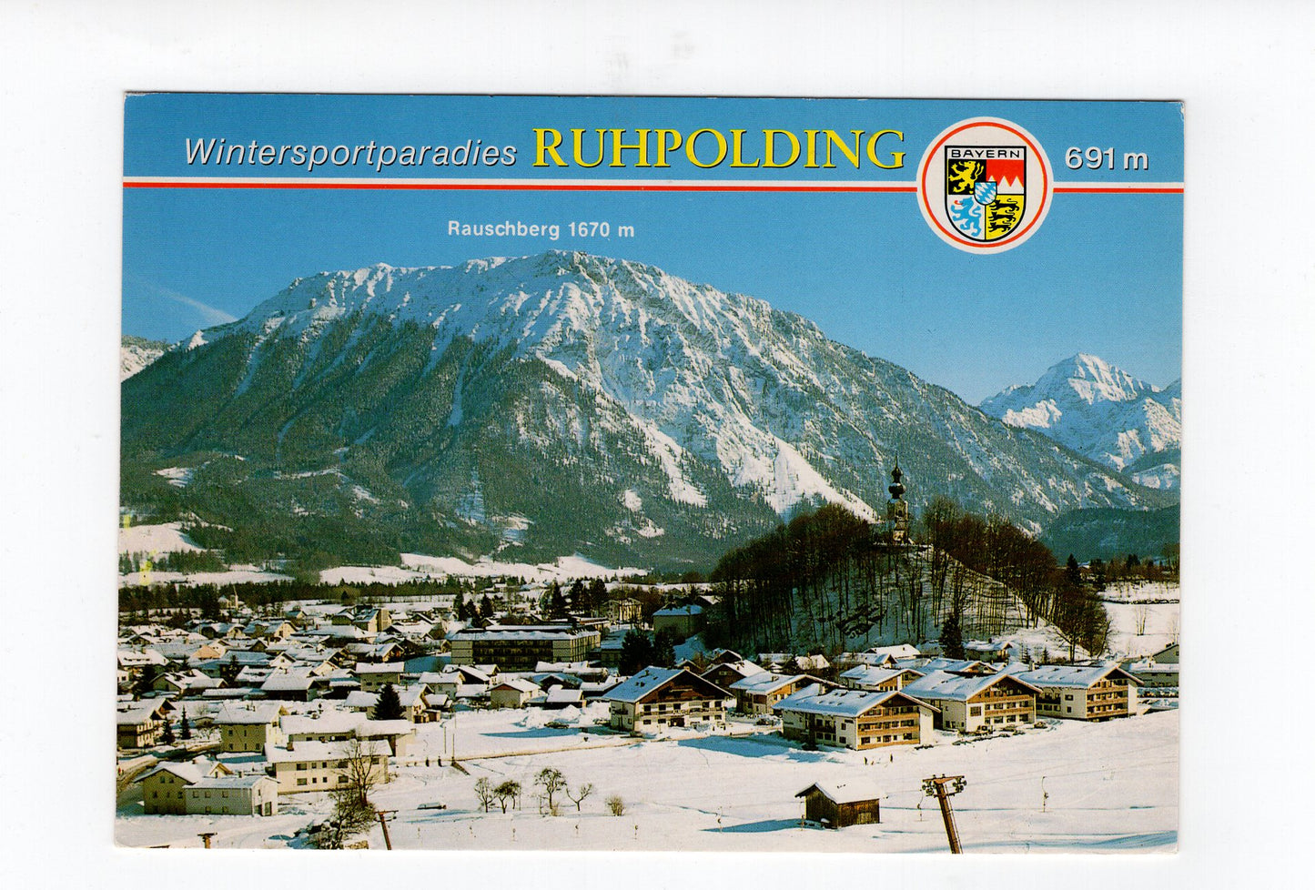 Ansichtskarte Ruhpolding im Chiemgau