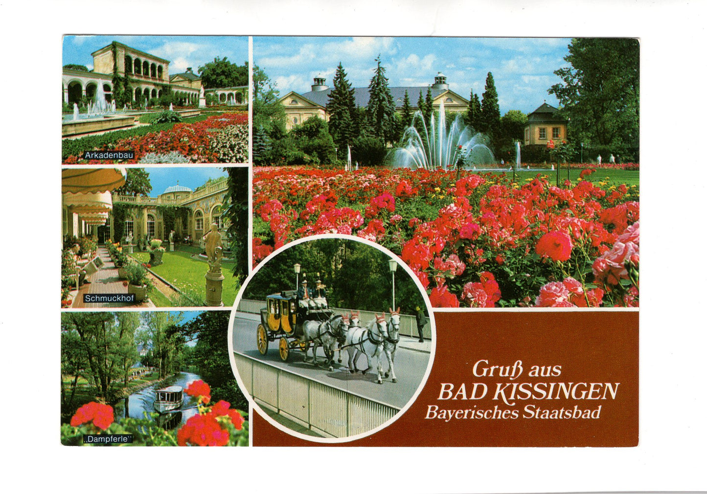 Ansichtskarte Bad Kissingen