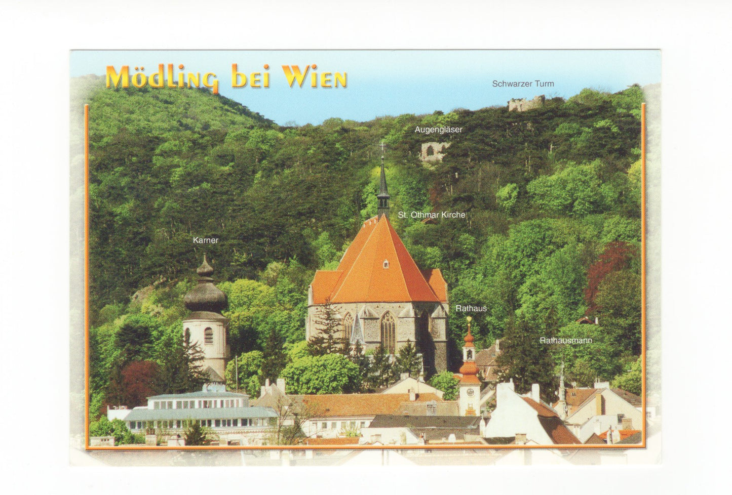 Ansichtskarte Mödling bei Wien / Österreich