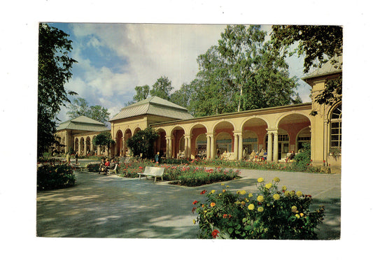 Ansichtskarte Bad Steben / Kurpark