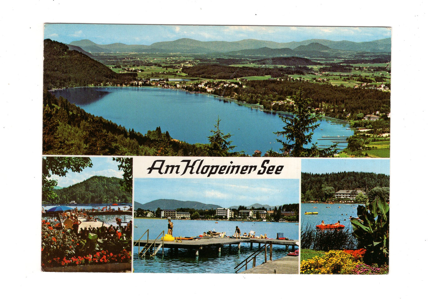 Ansichtskarte Am Klopeiner See / Kärnten / Österreich