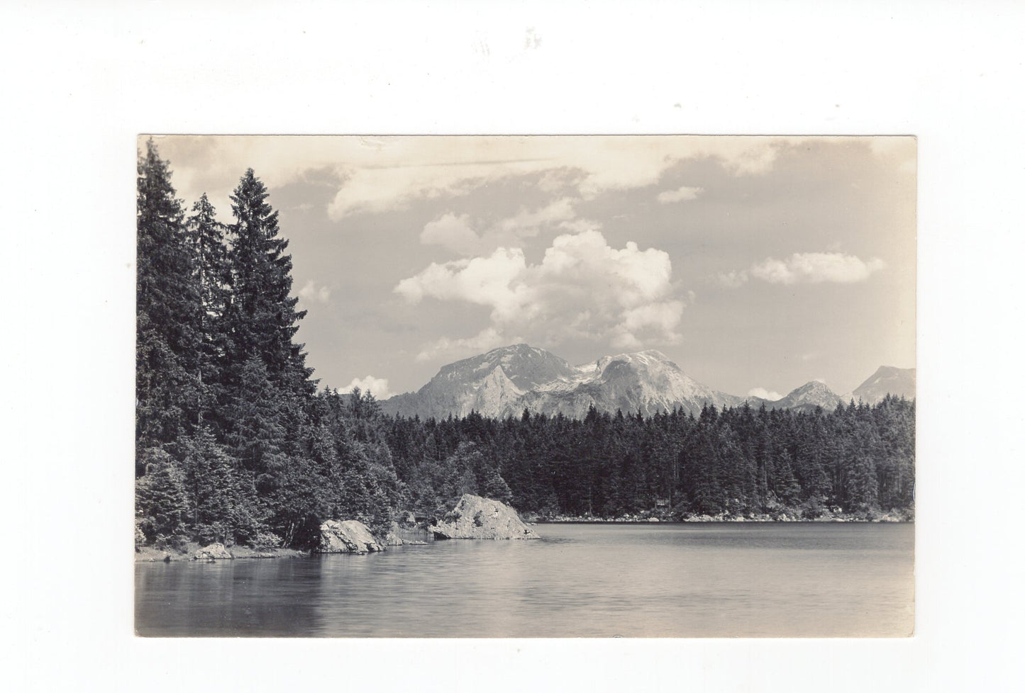 Ansichtskarte Hintersee mit Göll