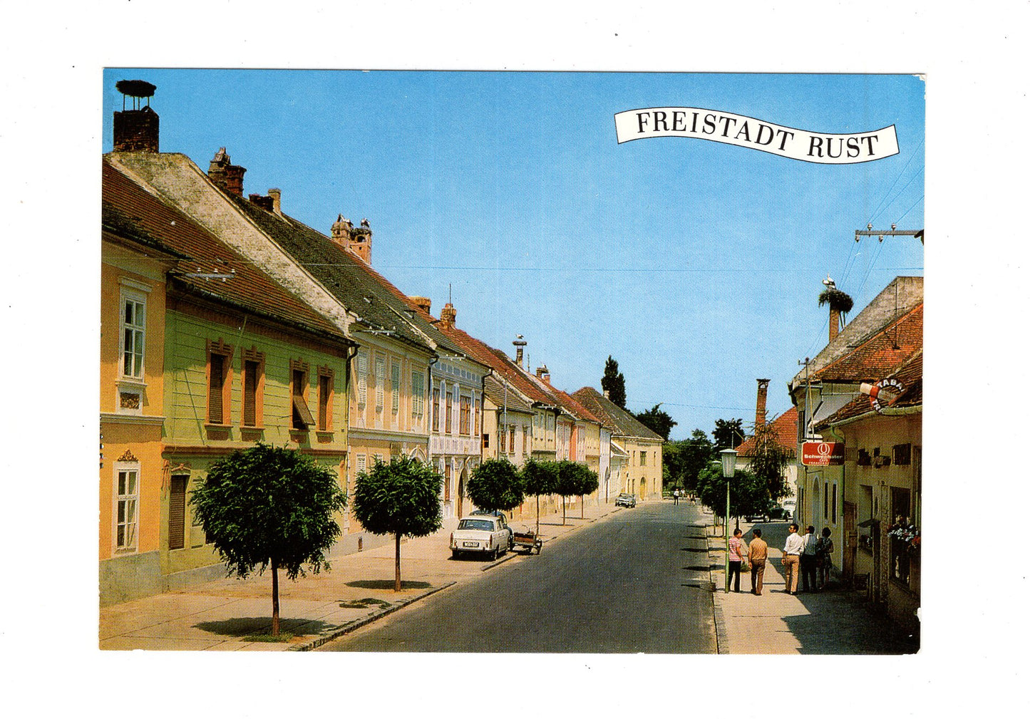 Ansichtskarte Freistadt Rust / Burgenland / Österreich