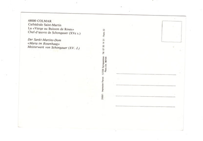 Ansichtskarte Colmar / Cathedrale Saint-Martin / Frankreich