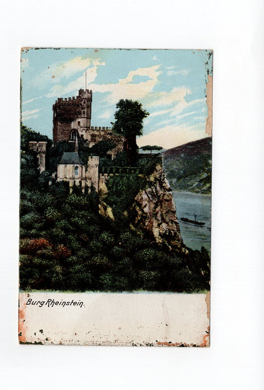 Ansichtskarte Burg Rheinstein