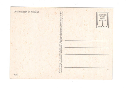 Ansichtskarte Hausach im Kinzigtal / H1-66