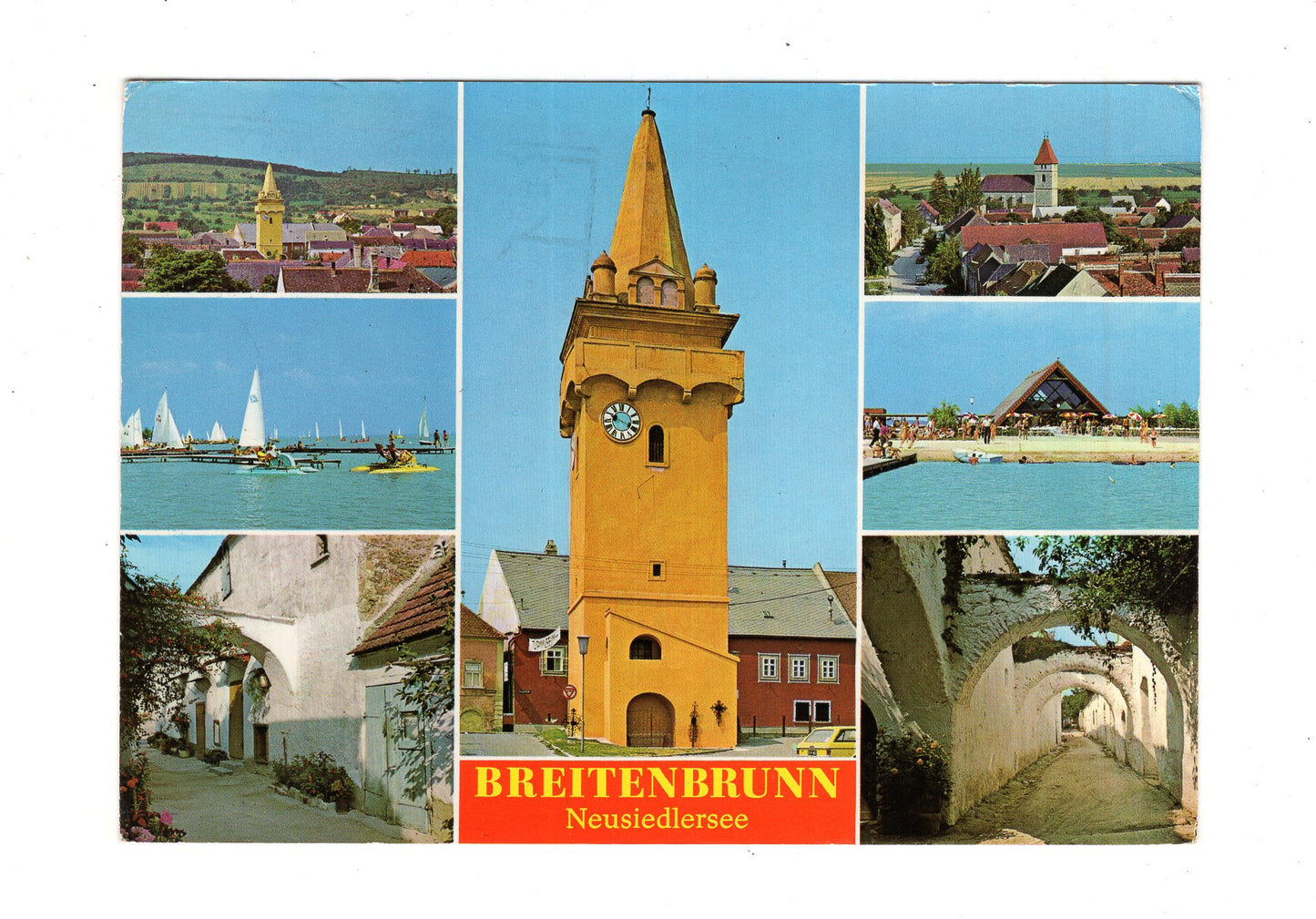 Ansichtskarte  Breitenbrunn am Neusiedler See / Burgenland / Österreich